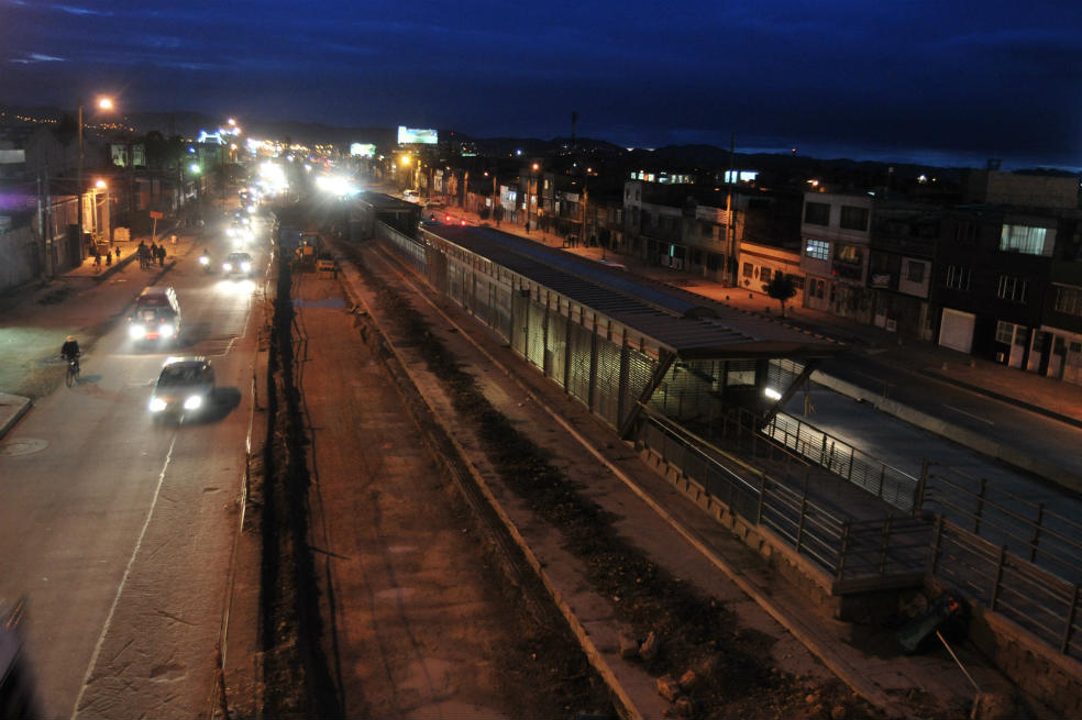 El caos de TM en Soacha