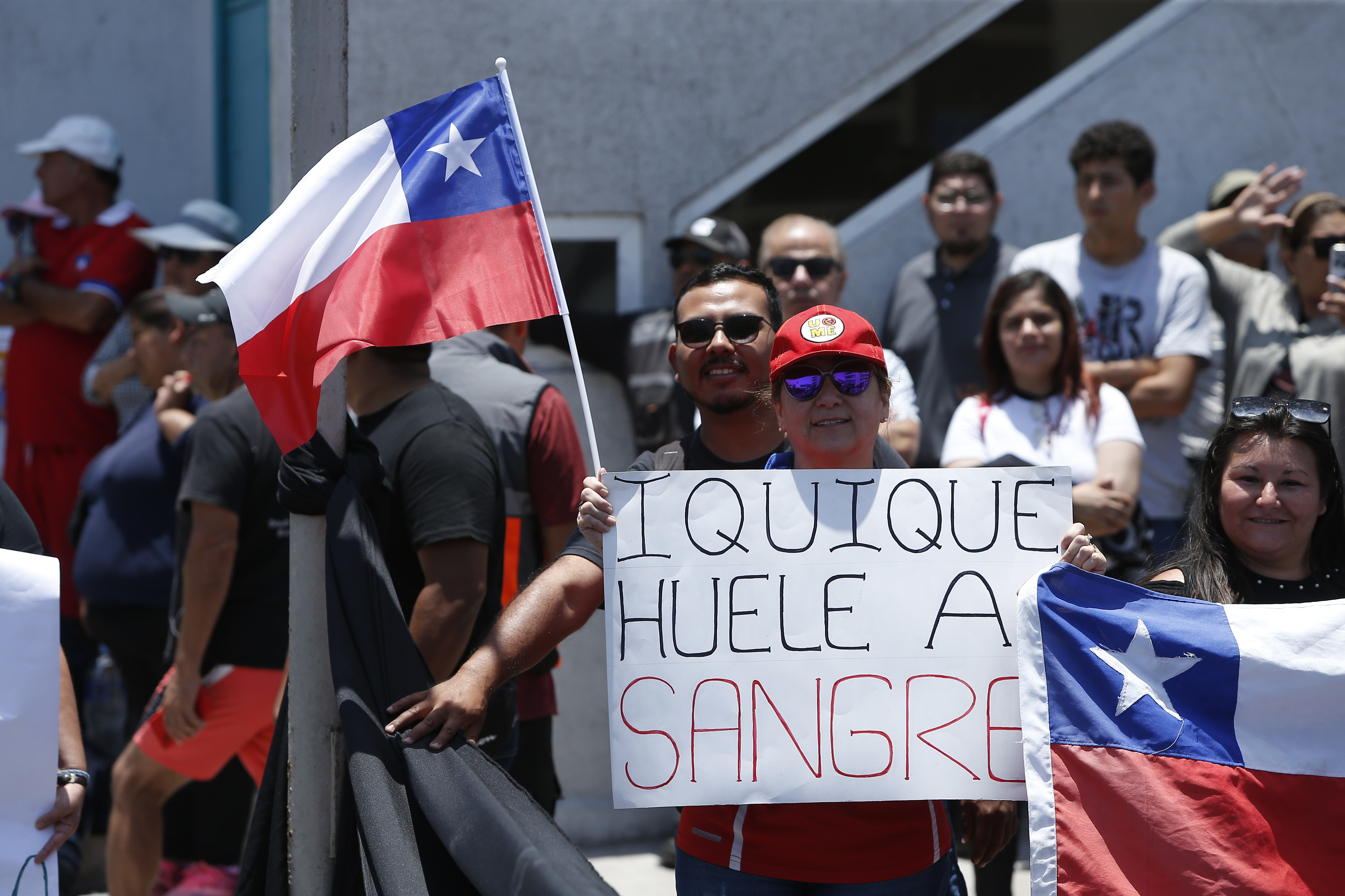 En fotos, las manifestaciones en el norte de Chile pidiendo más seguridad