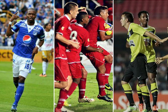 Millonarios, Nacional y América, los «equipos grandes» de Colombia