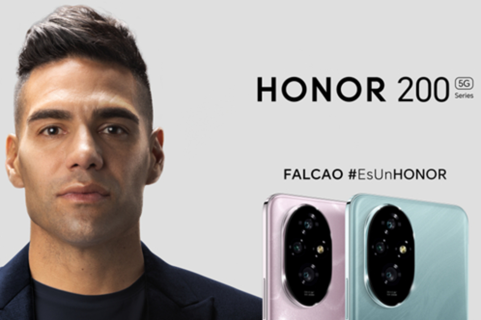 Falcao García eligió el HONOR 200 como su celular por su fotografía y su IA