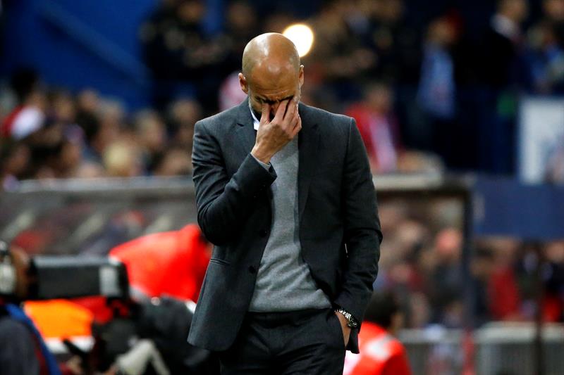 Las fuertes críticas a Pep Guardiola tras derrota de Bayern ante Atlético