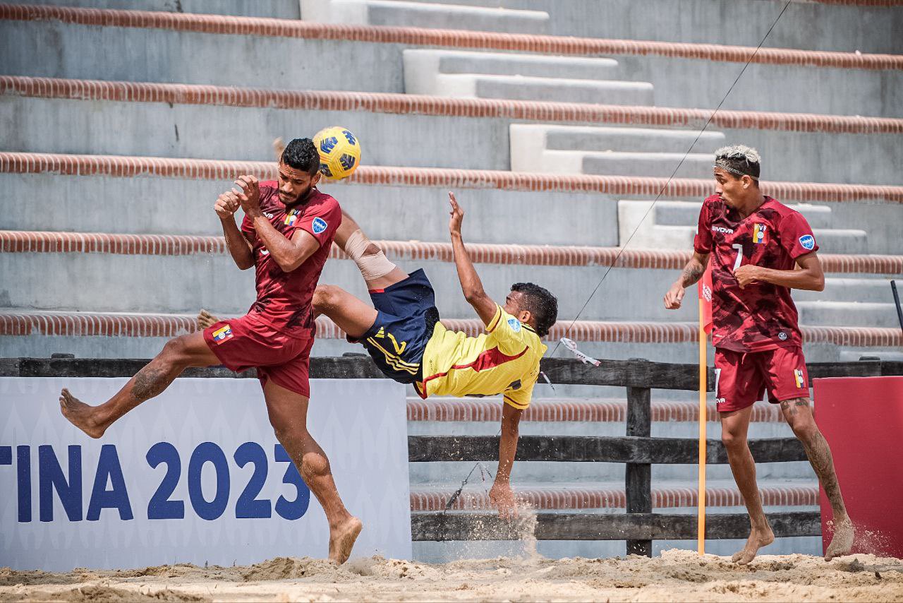Fútbol Playa: Colombia goleó a Venezuela y avanzó a semifinales de la Copa América