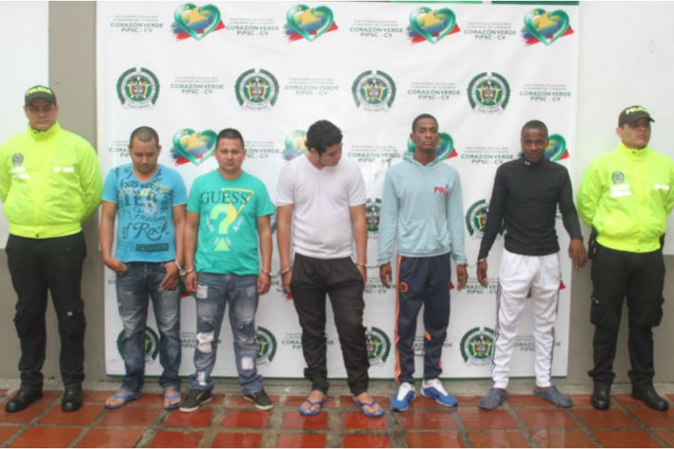 Desarticulan banda de ‘Los Pablitos’ en Cali