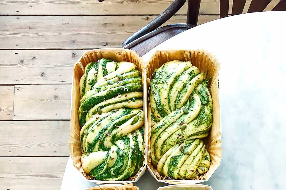 Pan pesto, una receta original