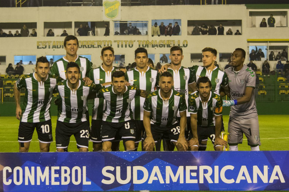 Mauricio Arboleda, figura con Banfield en la Copa Sudamericana