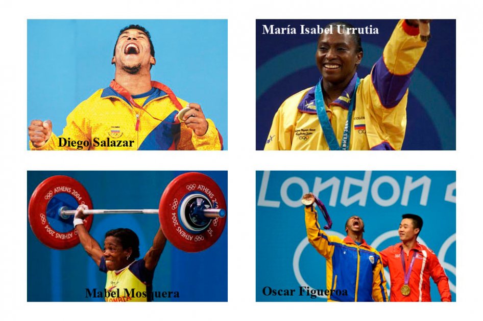 La halterofilia, el deporte que endulza al olimpismo colombiano