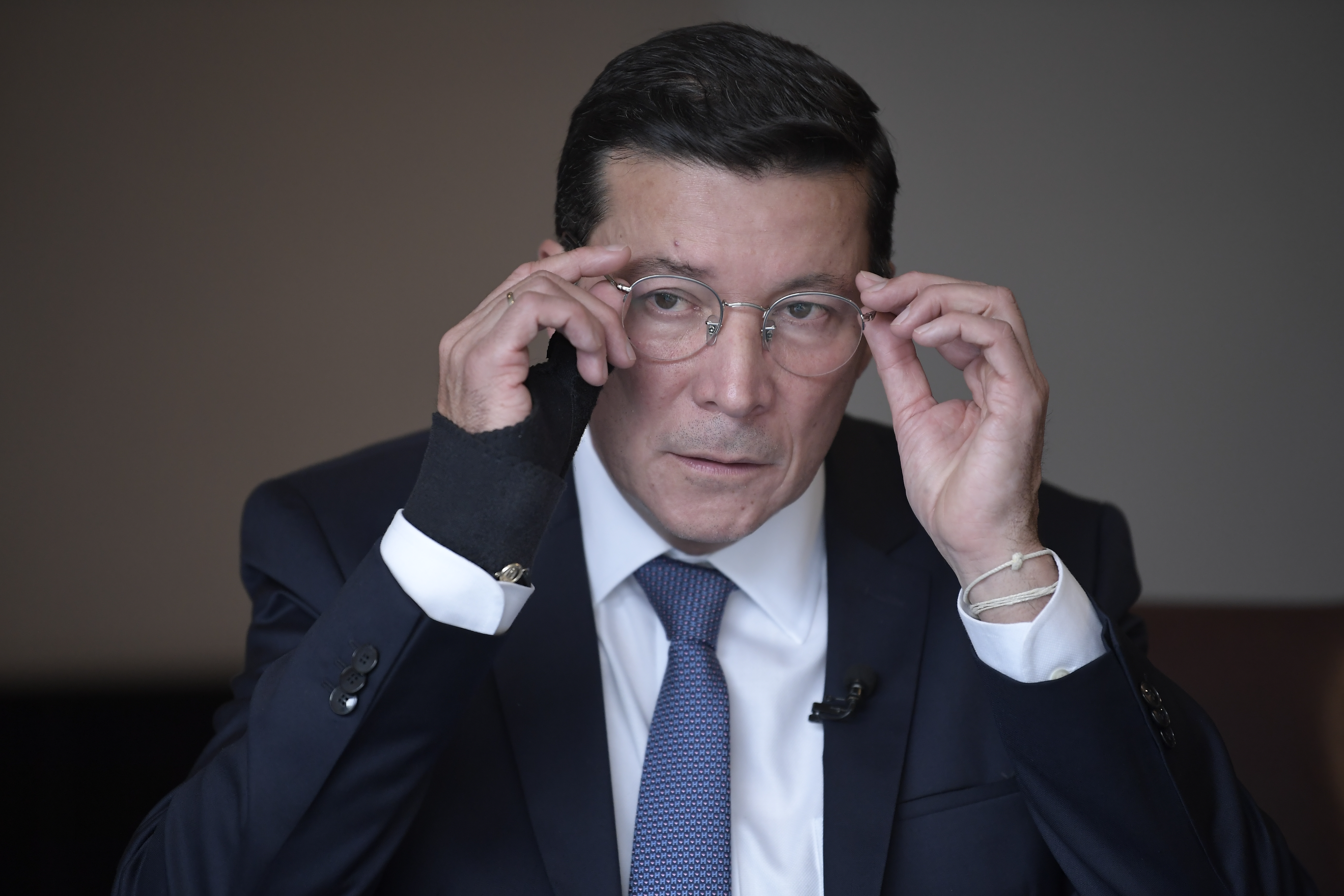 Registrador nacional, en entrevista.