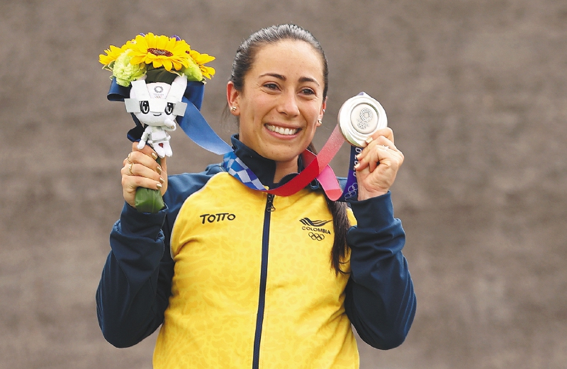 Mariana Pajón: la reina del BMX ahora es inmortal