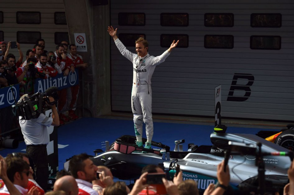 Nico Rosberg ganó su sexta carrera consecutiva en la F1. Foto: AFP