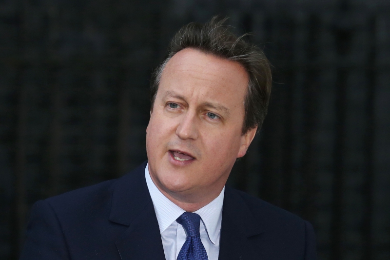 El exprimer ministro británico, David Cameron.  /AFP