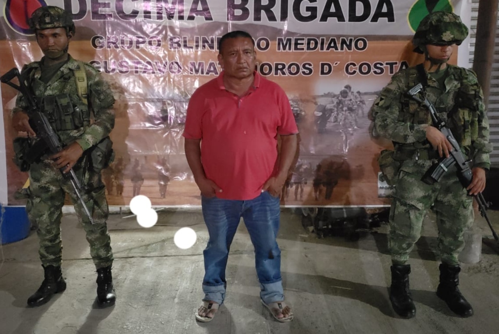 Capturan en La Guajira a presunto jefe del Clan del Golfo