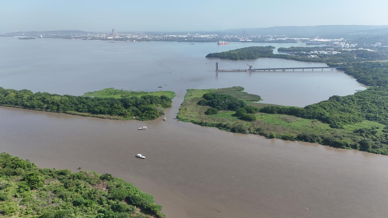 Declararon emergencia en la bahía de Cartagena tras daños por boquete en el Canal del Dique