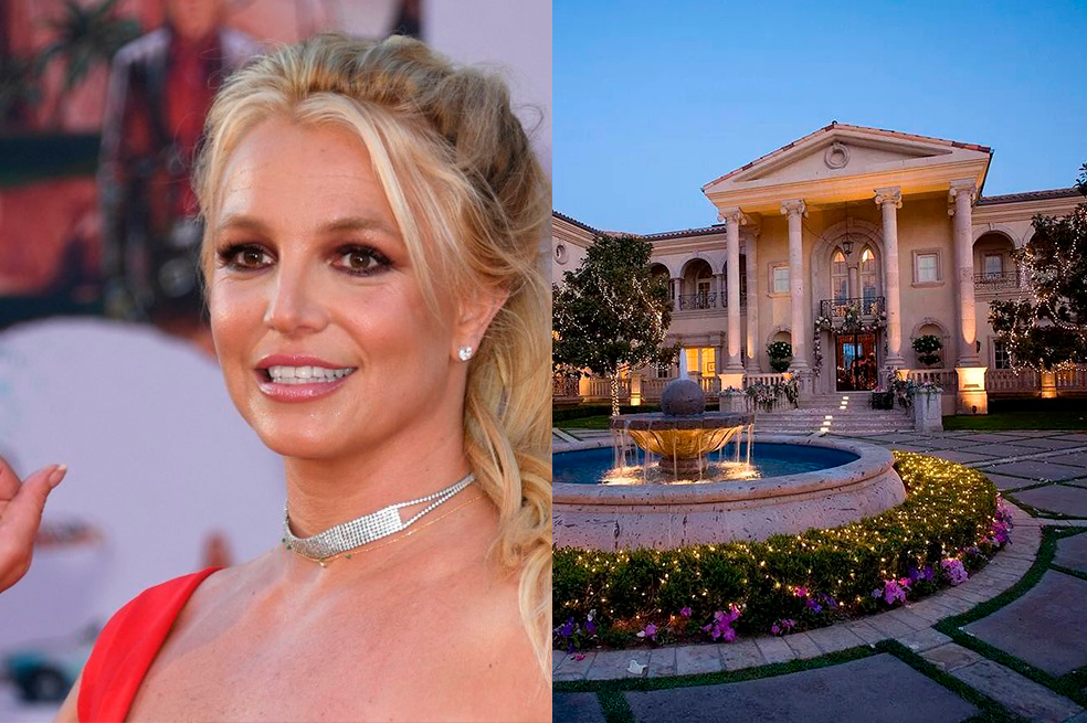 ¡Qué lujo! La mansión que Britney Spears vende por más de 6 millones de dólares