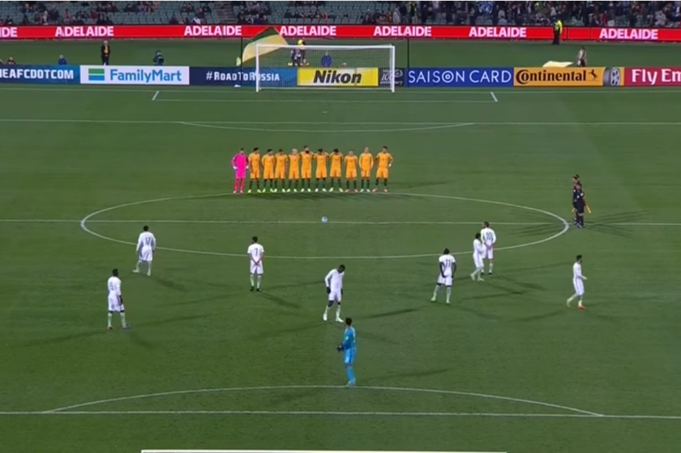 Indignación tras falta de respeto de la Selección de Arabia Saudita a minuto de silencio