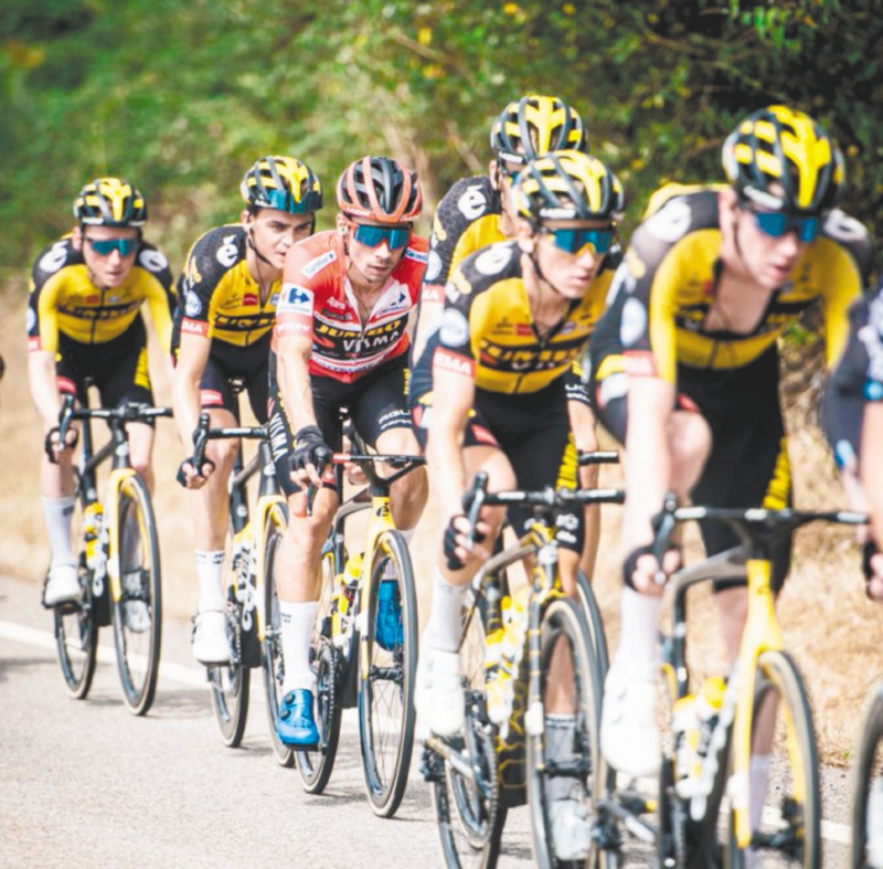 La estampa final: el mejor Primoz Roglic de todos