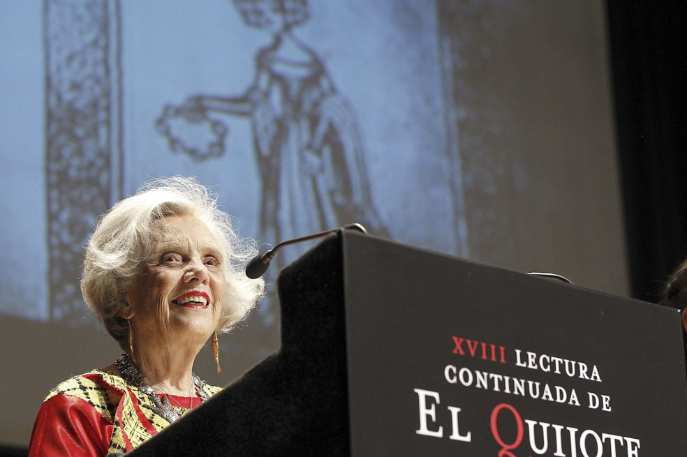 Elena Poniatowska, una Sancho Panza para los sin tierra