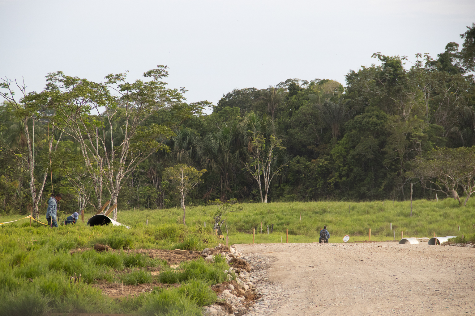 Se construye infraestructura para facilitar los desplazamientos desde y hacia campos petroleros de Platanillo.