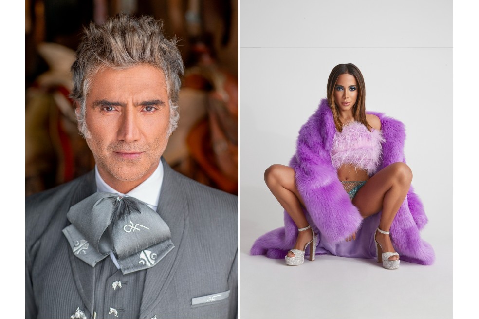 Alejandro Fernández y Anitta dan positivo a prueba de covid en los Latin AMAs