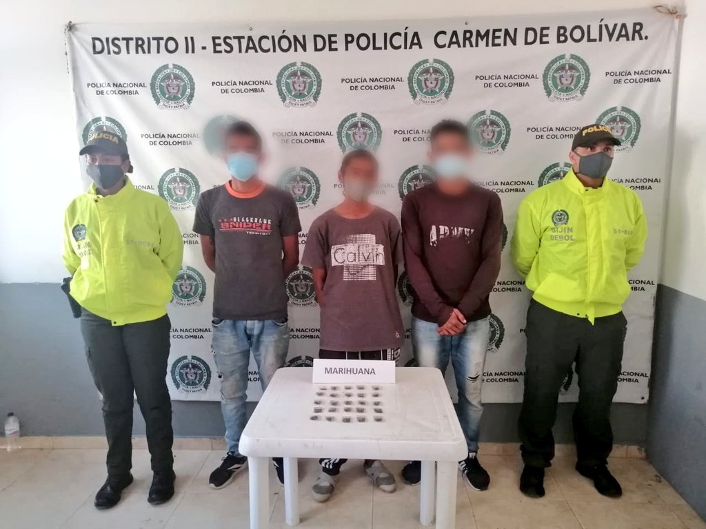 Bolívar: 14 personas fueron capturadas durante el fin de semana