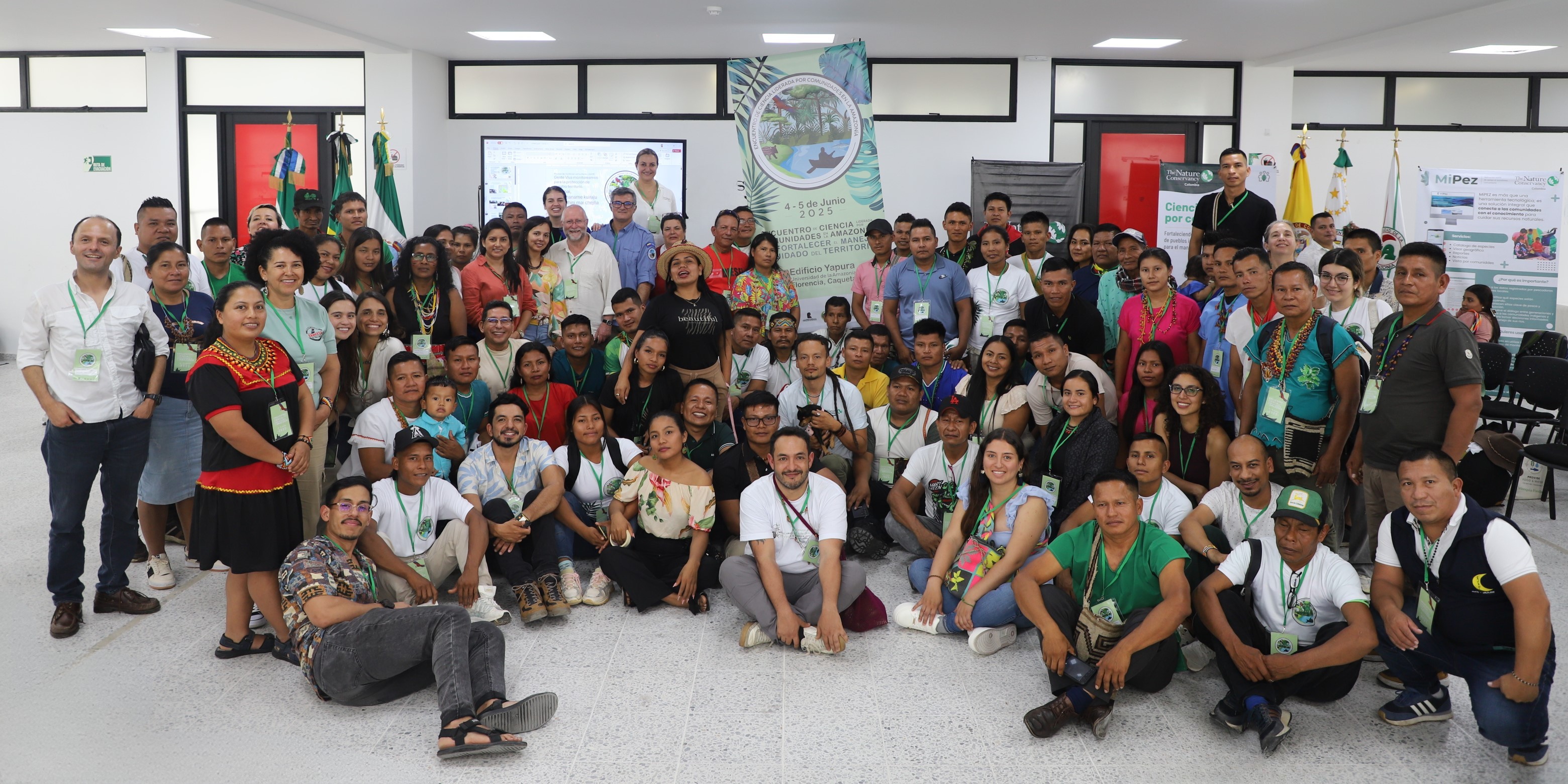Encuentro de Ciencia Liderada por Comunidades, realizado en Florencia, Caquetá.