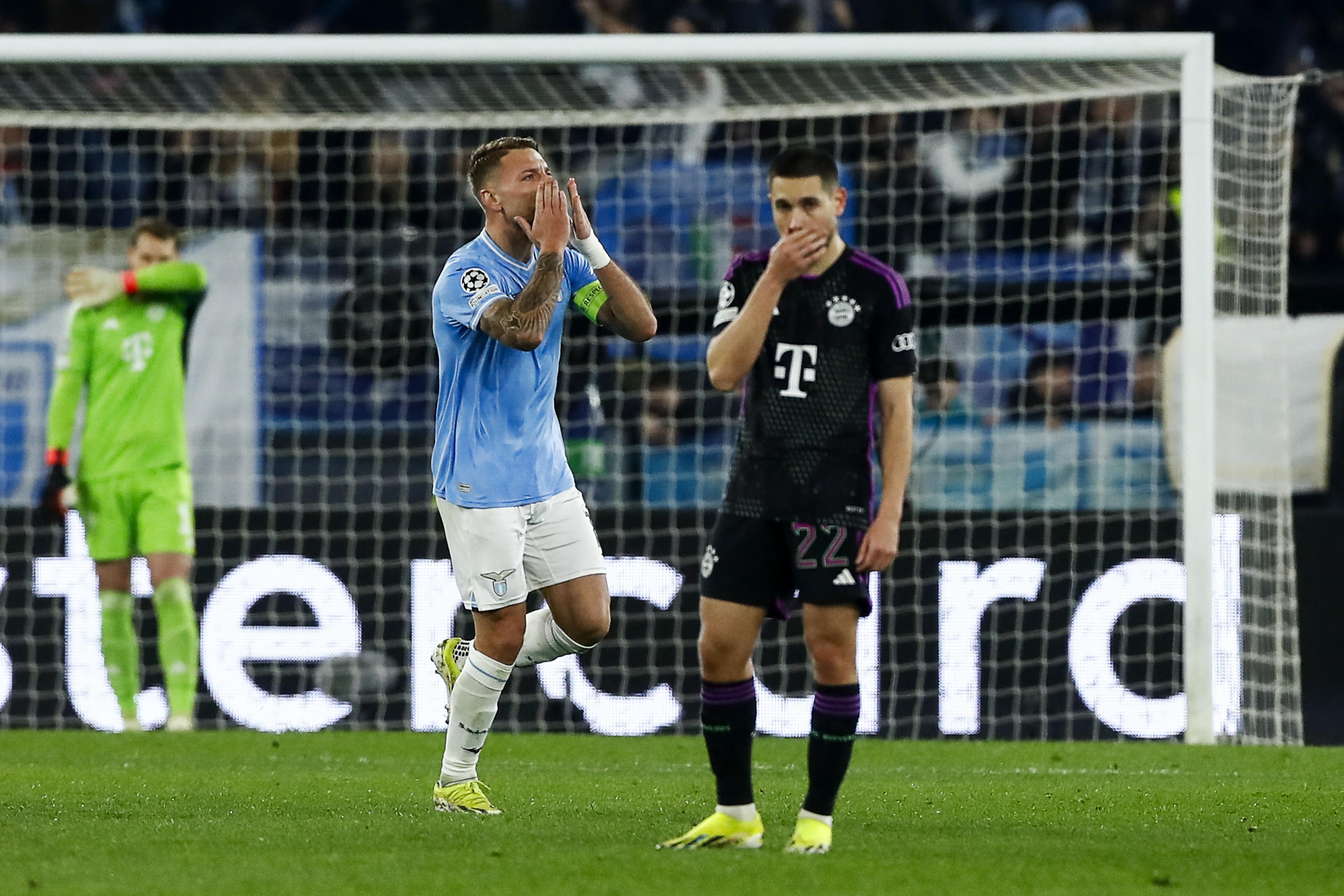 Liga de Campeones: Lazio golpeó al Bayern Múnich y PSG cumplió