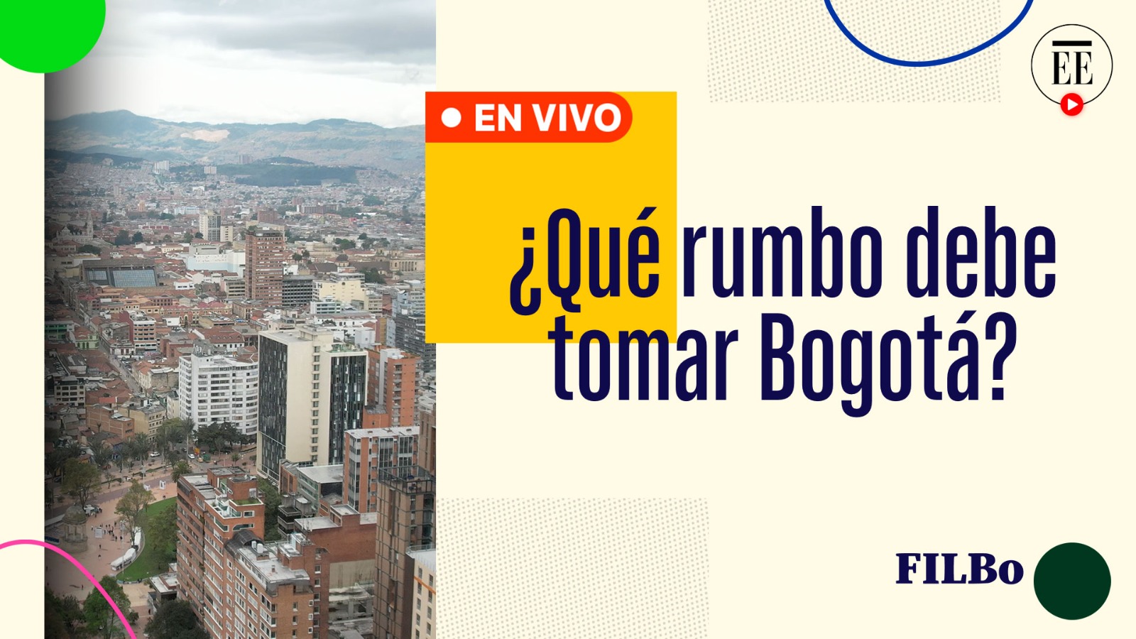 Debate con precandidatos a la Alcaldía de Bogotá