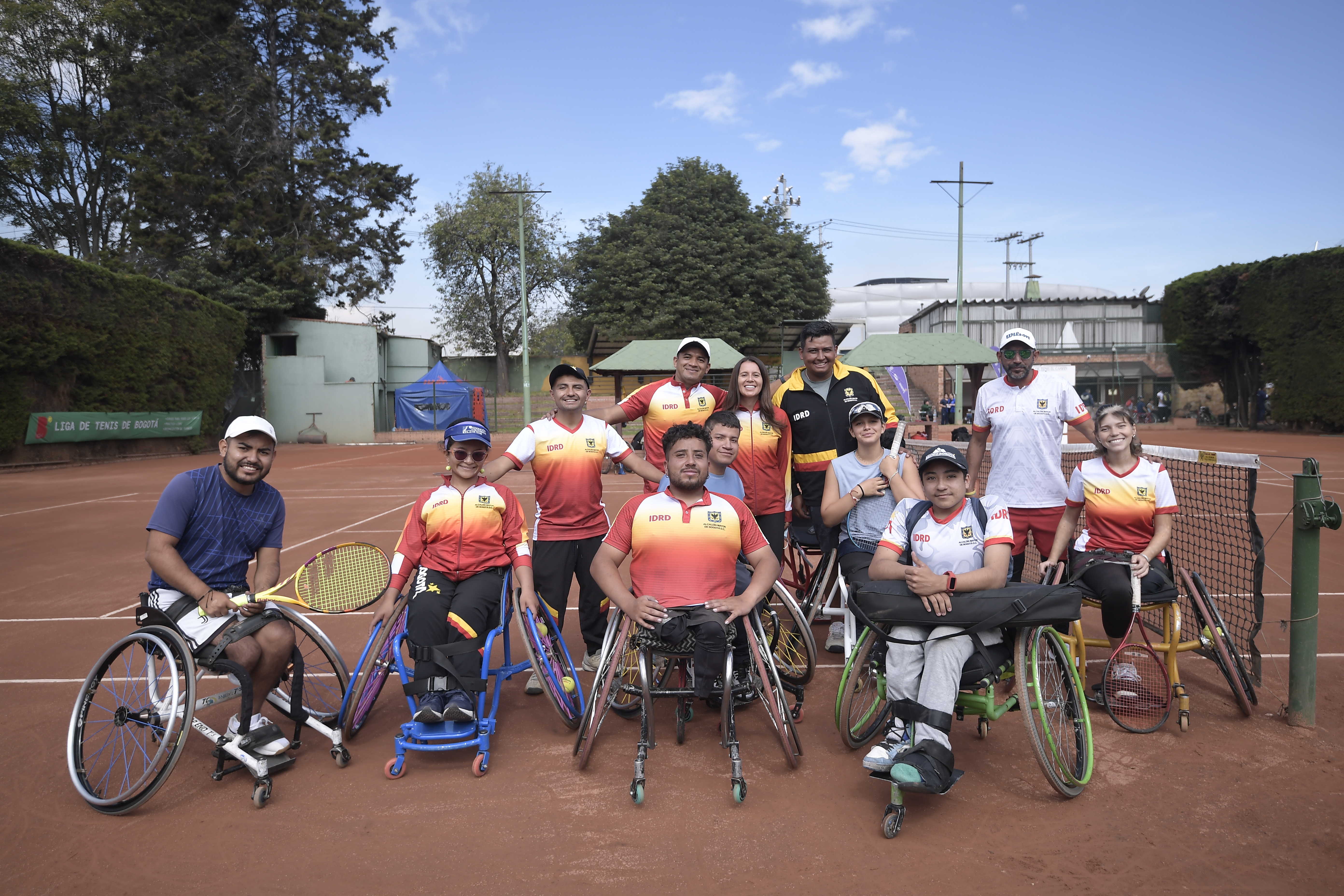 El tenis adaptado sueña con fuerza en Bogotá