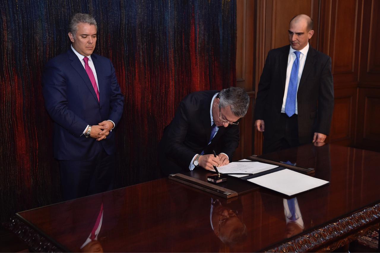 “Esperamos que usted obre con todo rigor y contundencia”: Duque al fiscal ad hoc en caso Odebrecht