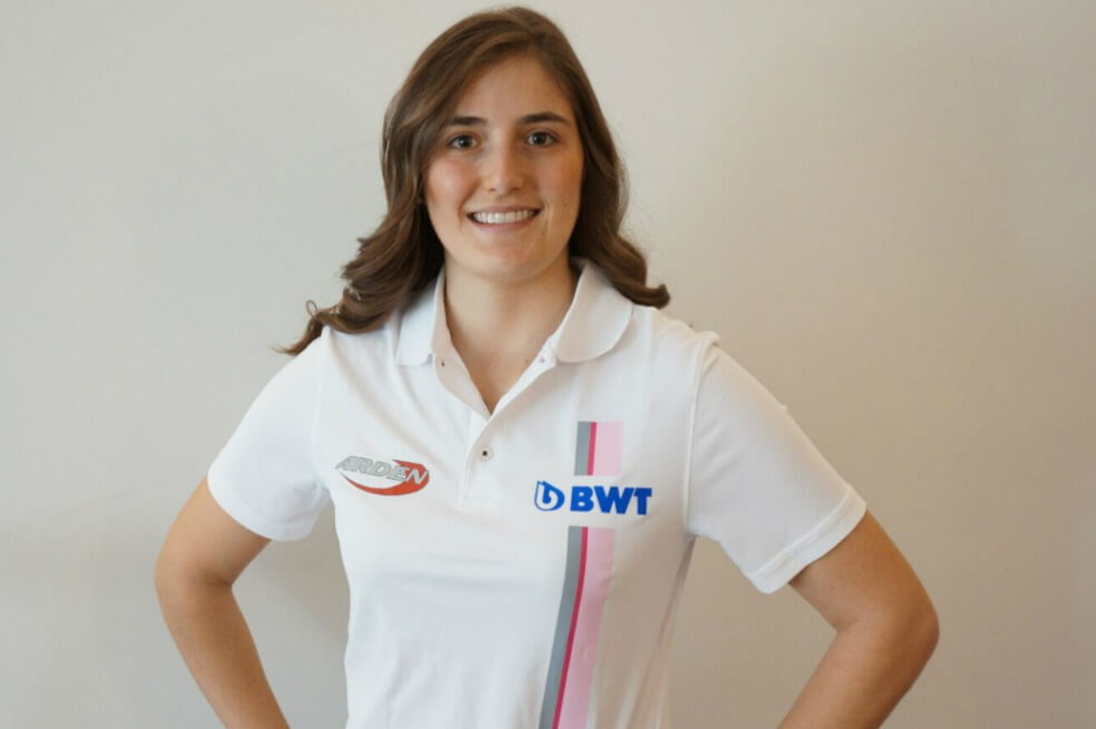 Tatiana Calderón será piloto del equipo BWT Arden en Fórmula 2