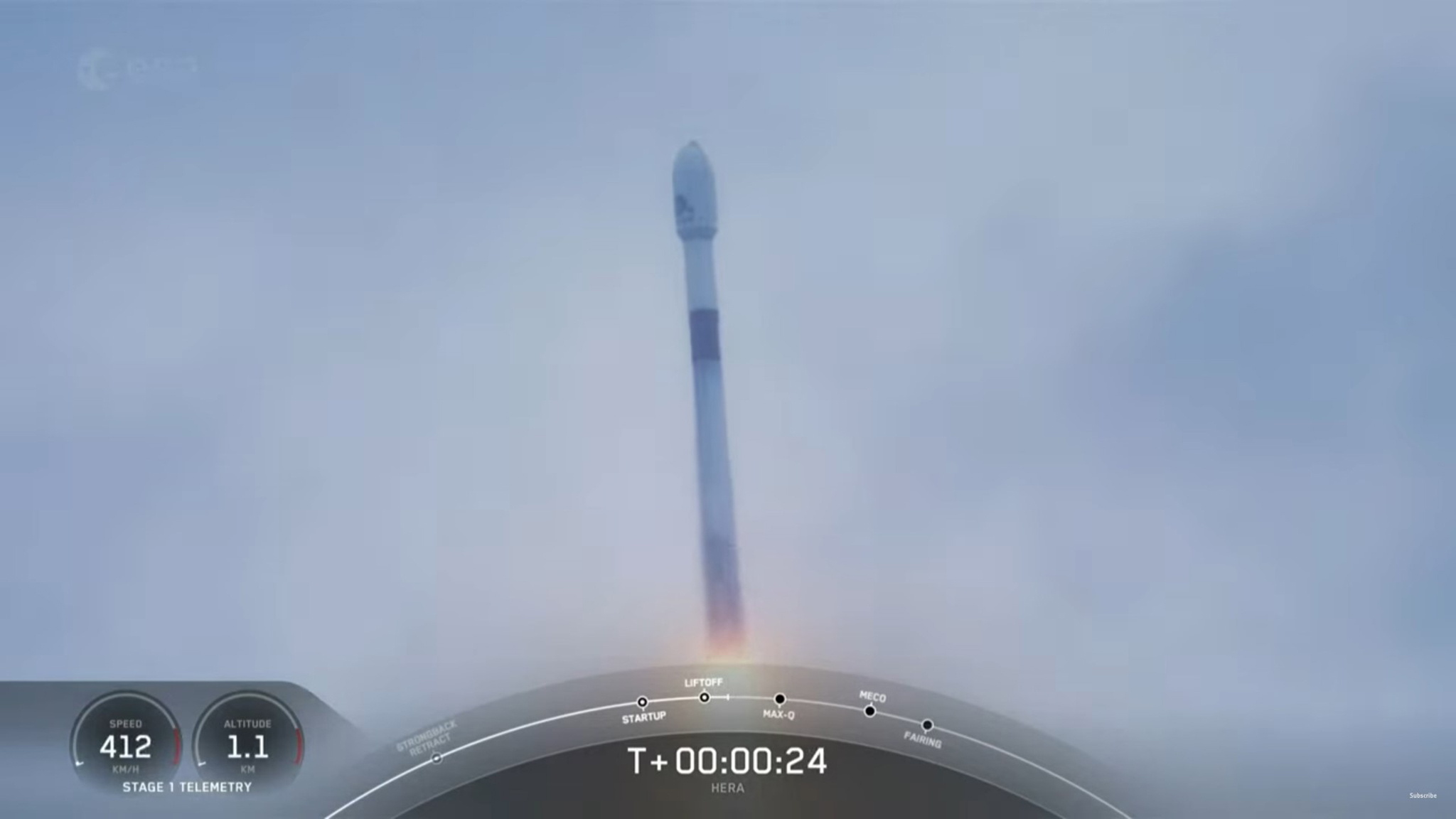 Despega la sonda Hera para estudiar asteroide desviado por la NASA