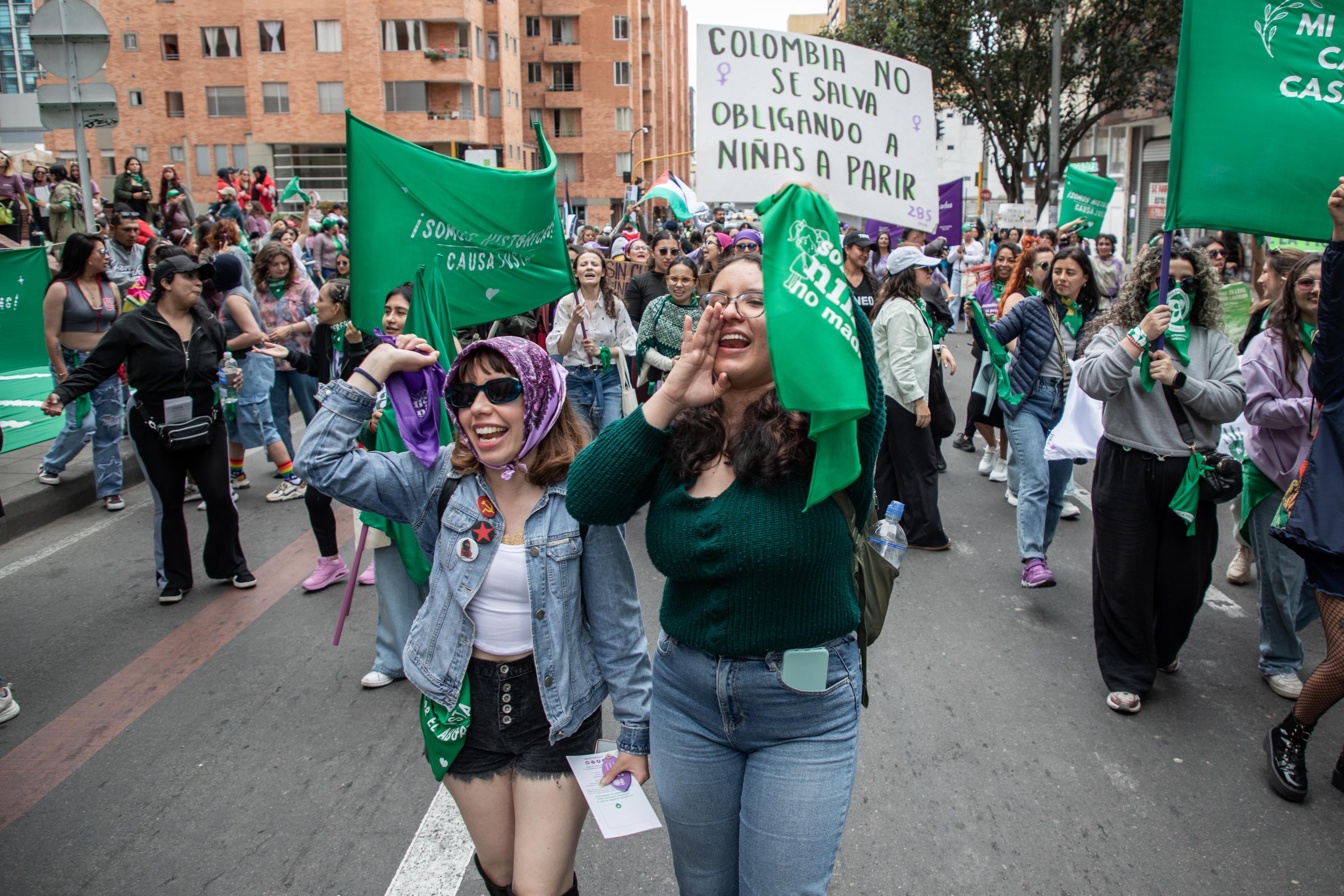En fotos: así se vivió la marcha del #28S en Bogotá