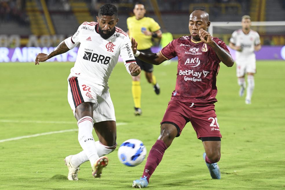 Tolima cayó contra Flamengo en la ida de los octavos de final de la Libertadores