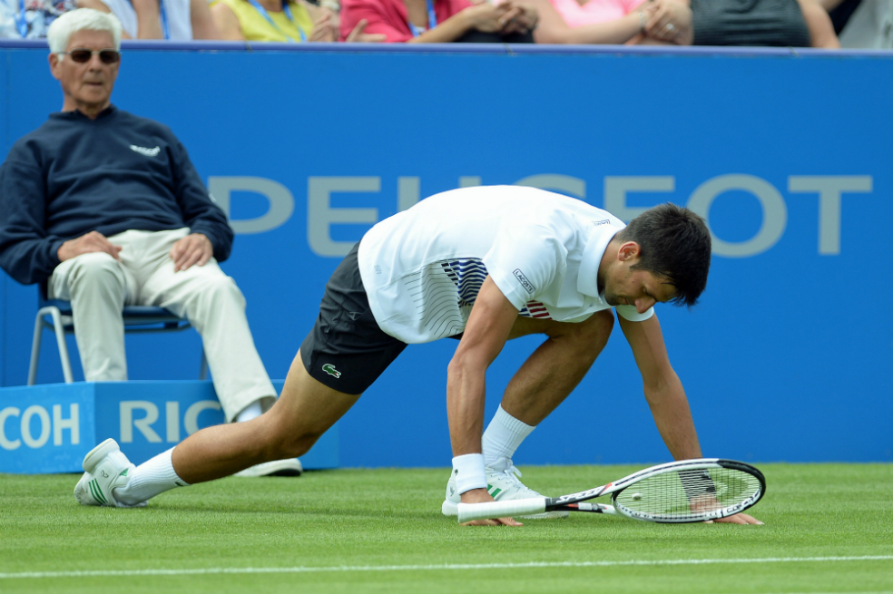 Djokovic comienza sufriendo en la temporada 2018