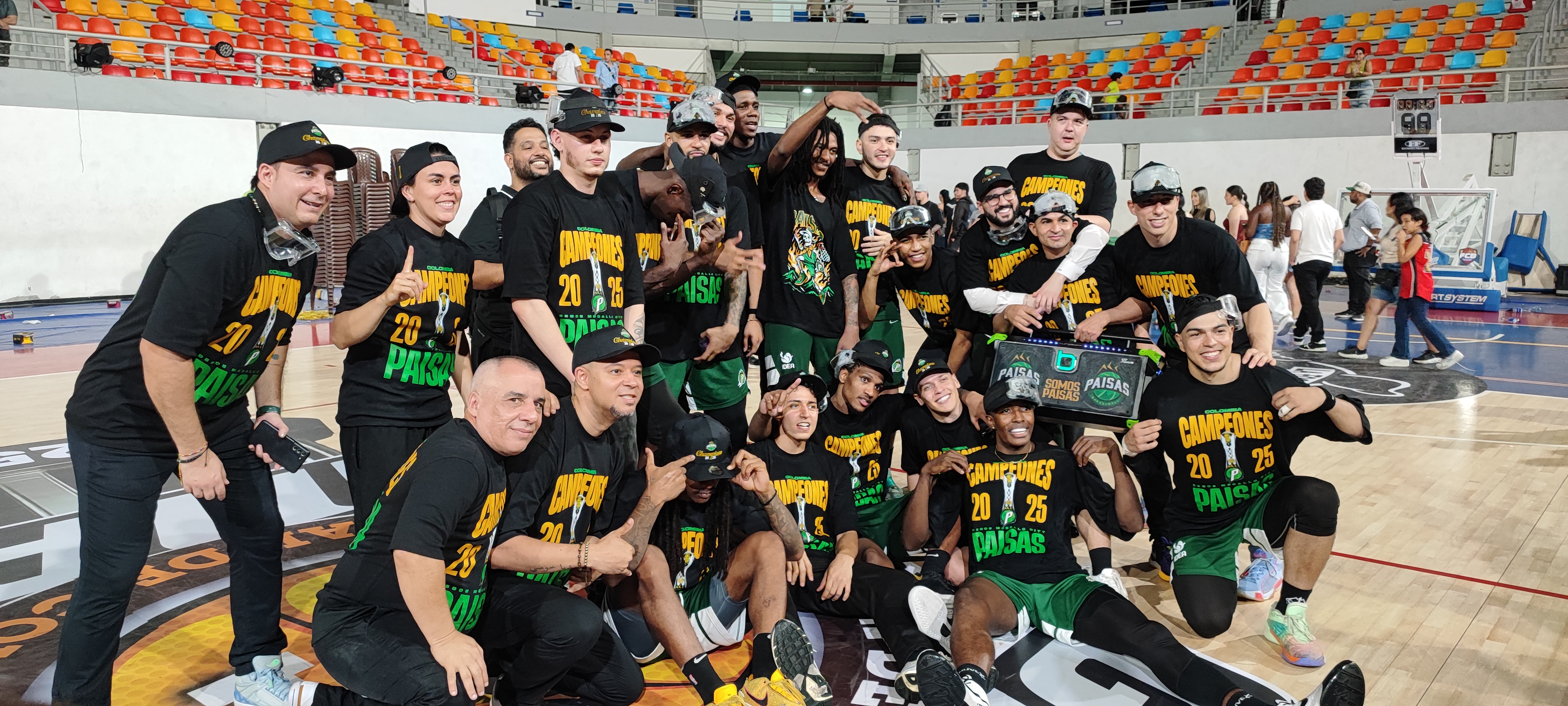 Así quedó el palmarés de la Liga de Baloncesto, tras el nuevo título de Paisas