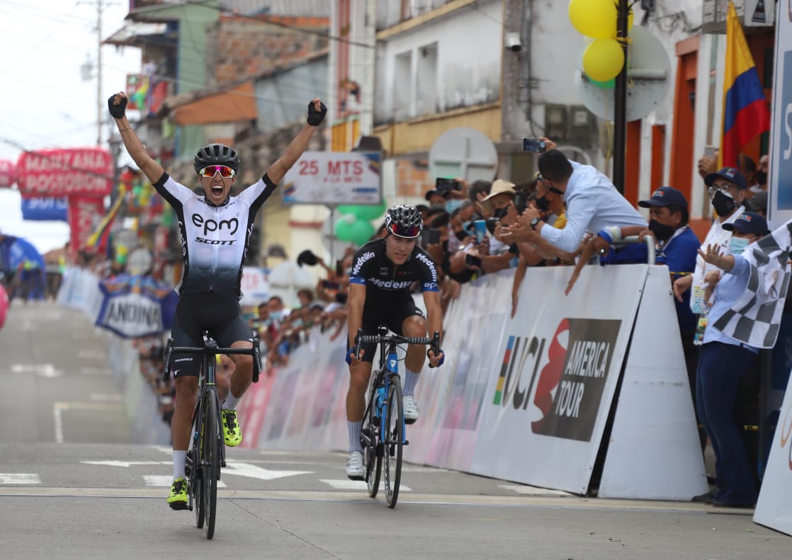 Aldemar Reyes ganó la quinta etapa de la Vuelta a Colombia