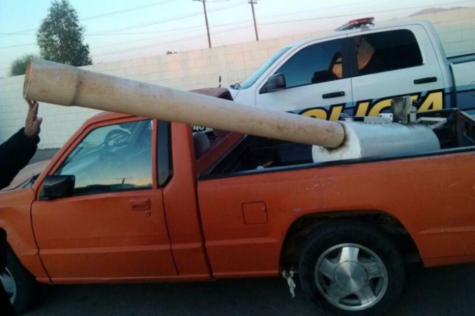 Cañón de marihuana fue incautado por la policía