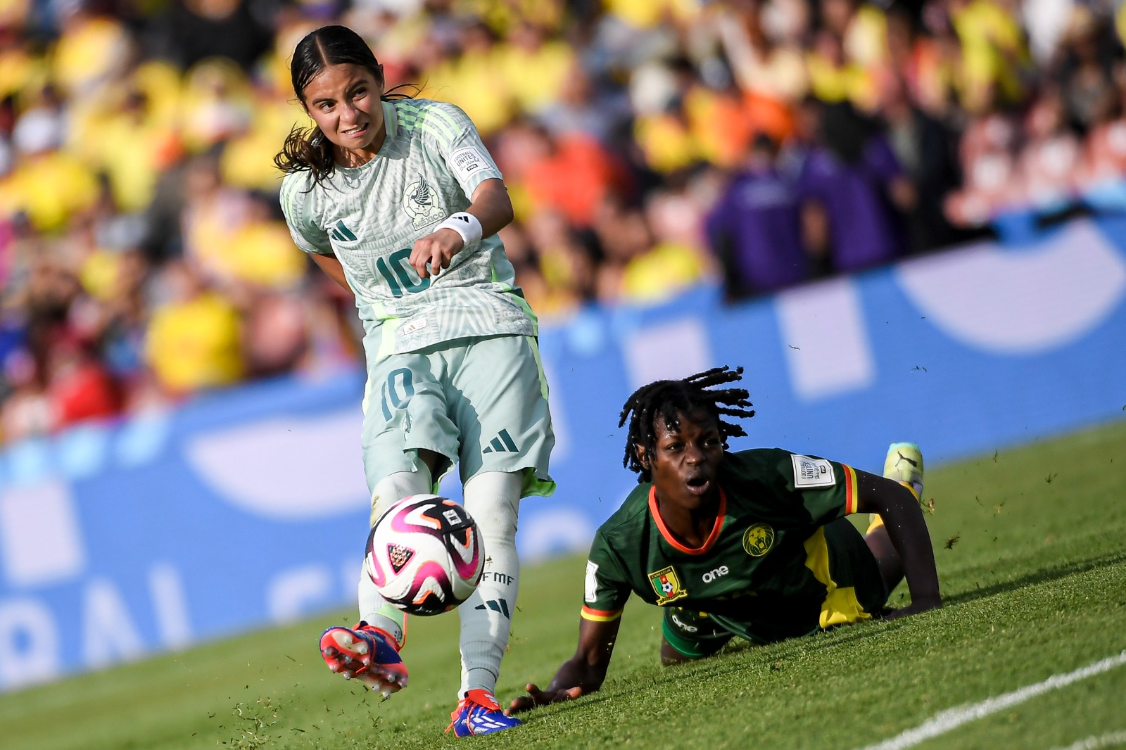 México y Camerún empataron 2-2 en El Campín.