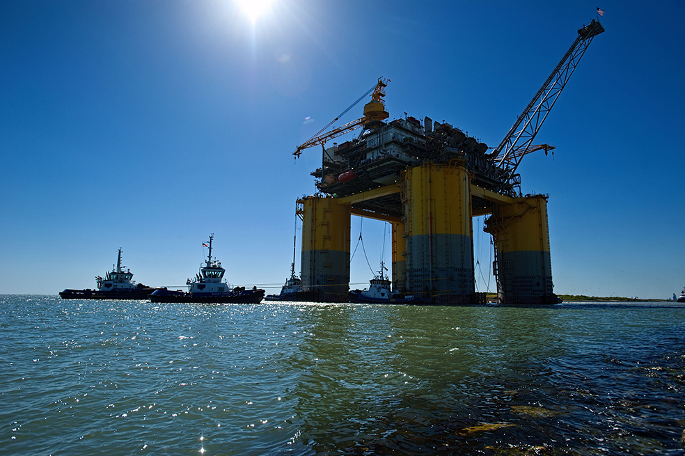 Plataforma petrolera en Texas, Estados Unidos. / Bloomberg