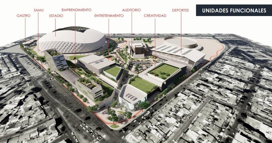 proyecto de renovación de el Estadio El Campín