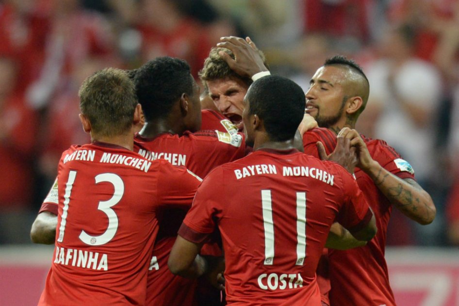 Bayern golea al Hamburgo 5-0 en el arranque de la Bundesliga