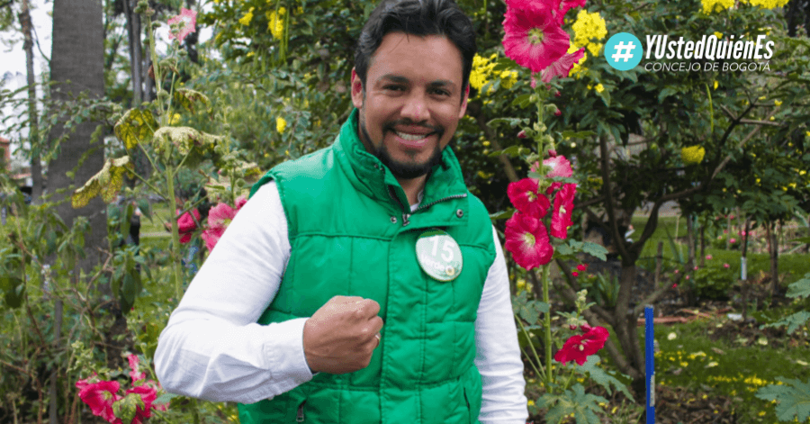 William Díaz, por la descentralización de las alcaldías locales de Bogotá