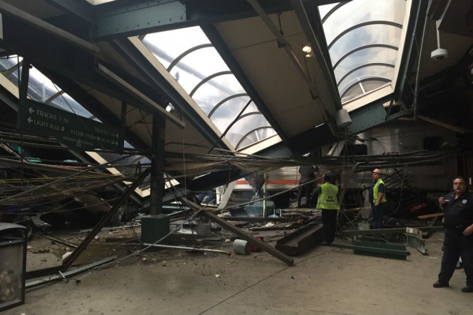 Más de 100 heridos en accidente de tren en Nueva Jersey