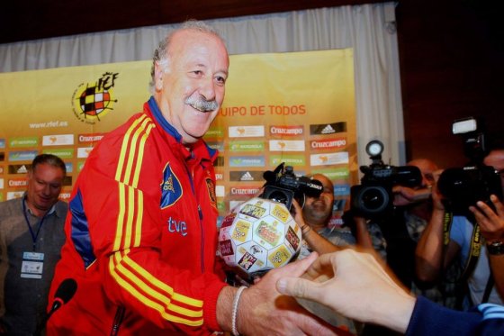 Vicente del Bosque, mejor seleccionador de 2013