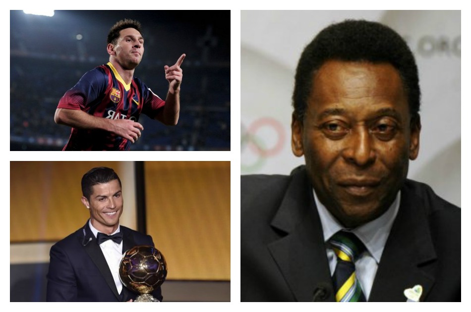 Si tengo que elegir entre Messi o Cristiano, me quedo con Messi: Pelé