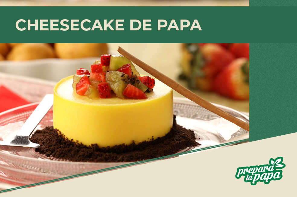 Deliciosas recetas con papa: así puede hacer un cheesecake de papa