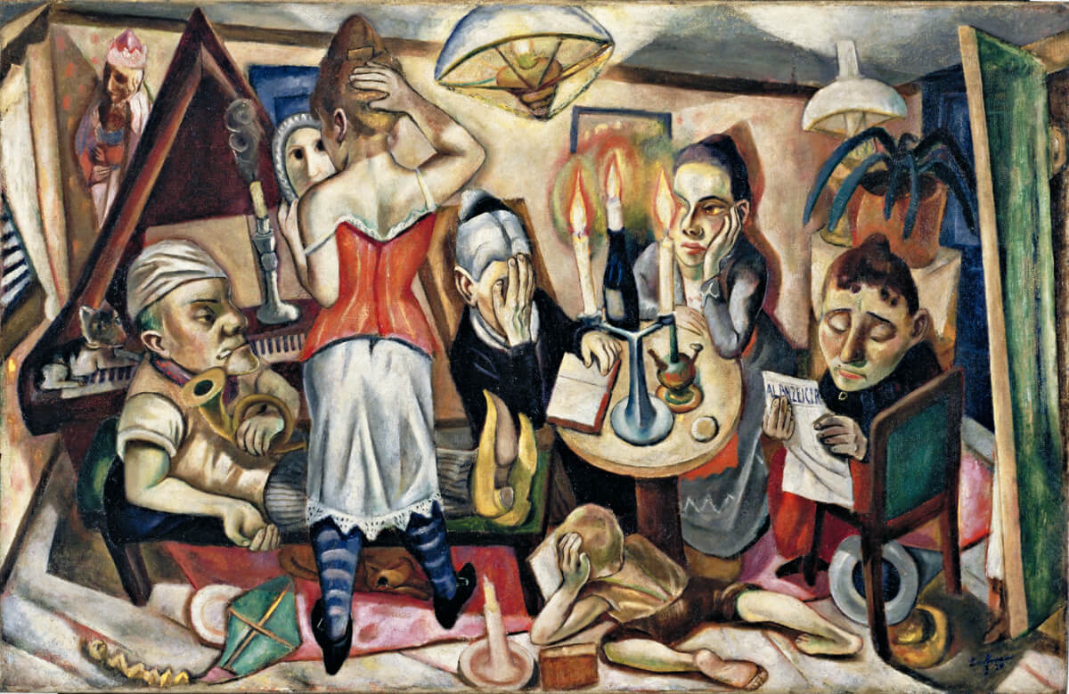 Max Beckmann renace en Barcelona con una exposición que evoca su exilio vital