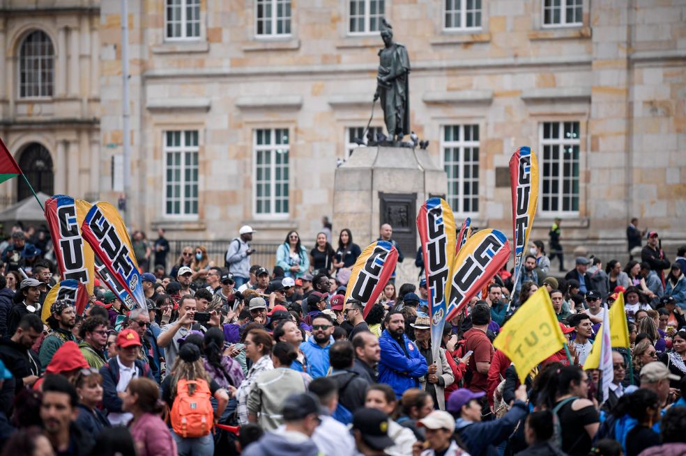 Los sindicatos de maestros también alegaron que la alcaldía de Galán les "vulneraba su derecho a la protesta".
