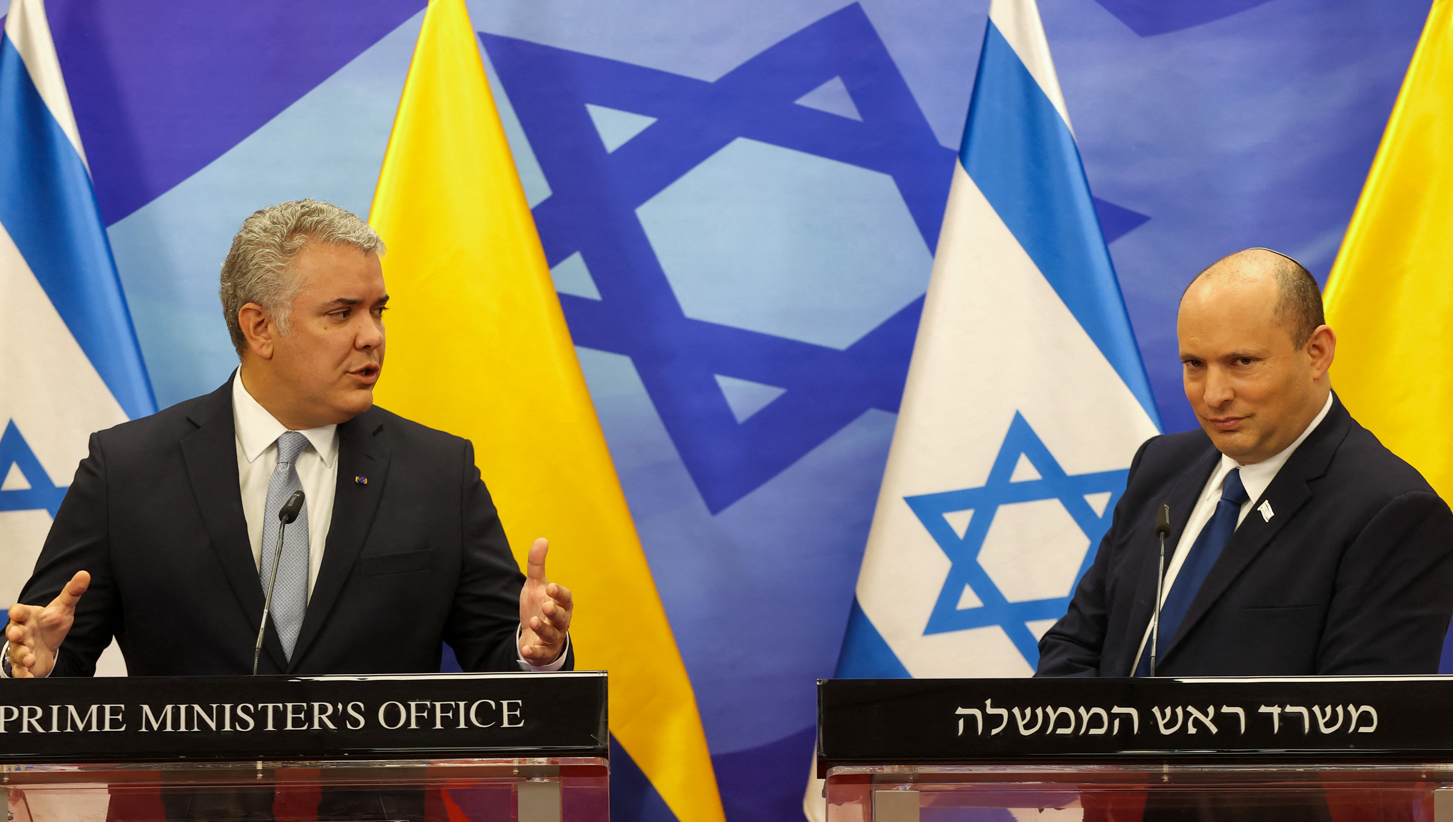 Las claves de la agenda entre Duque y el Gobierno israelí