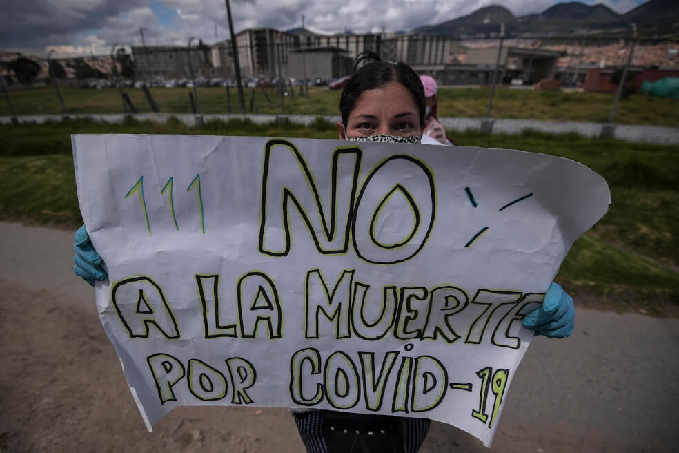Internas trasladadas por el Inpec en plena pandemia, con sospecha de Covid-19