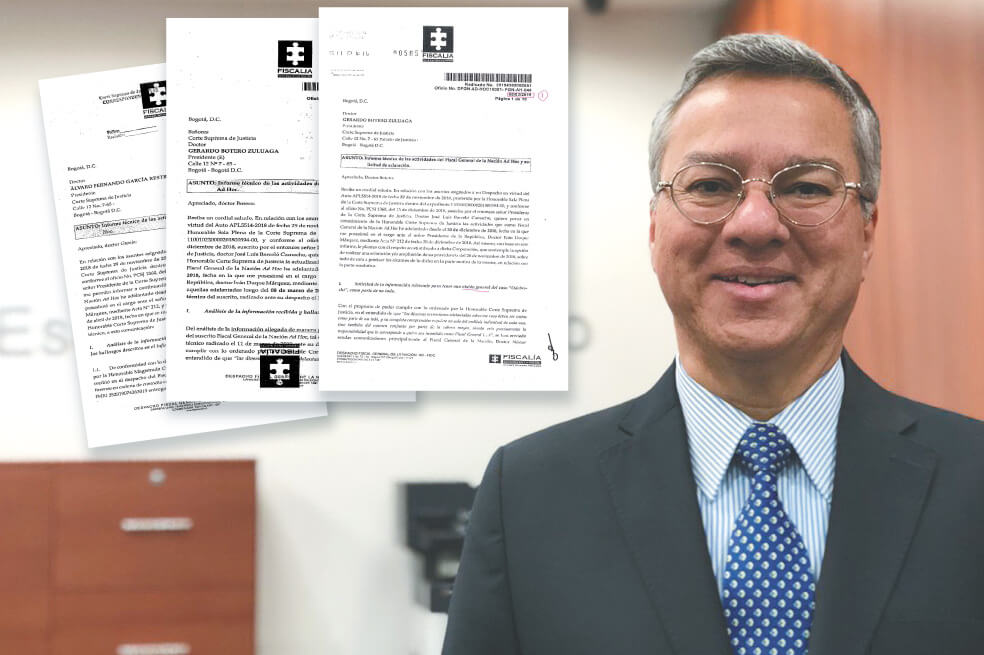 En noviembre del año pasado, la Corte Suprema decidió que el fiscal “ad hoc” para tres casos claves de Odebrecht sería Leonardo Espinosa. / U. Sergio Arboleda